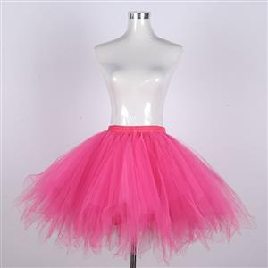 Mesh Skirt, Ballerina Style Skirt, Sexy Tulle Skirt, Tutu Tulle Mini Petticoat, Gothic Tulle Mesh Skirt, Elastic Tulle Skirt, Anime Cosplay Mesh Mini Skirt, #HG21918