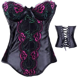 Strapless corset, Corset, Sexy corset set, #N4666