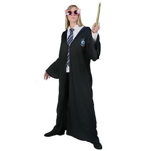 Wiard Role Play Costume, Adult  Halloween Costume, Wizard Magic Robe Halloween Costume, Halloween Robe Costume, Adult Wizard Cosplay Costume, Ravenclaw Robe, #N18995
