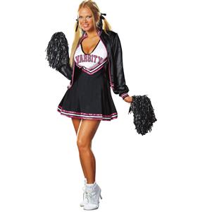 Varsity Cheerleader Costume, Deluxe High School College Sports Cheerleader Costume, Sports Cheerleader Costume, #N5567