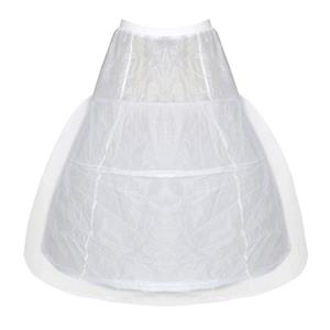 Bridal White Mesh Petticoat, Princess Underdress Petticoat, Victorian Princess Underskirt, Women