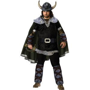 Super Deluxe Viking Warrior Costume, Viking Warrior Adult Costume, Viking Warrior Costume, #N4881