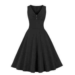 Lovely Summer Swing Dress, Retro Dresses for Women 1960, Vintage Dresses 1950