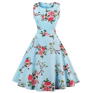 Retro Dresses for Women 1960, Vintage Dresses 1950