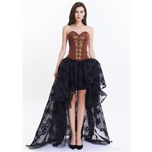 Sexy Corset and Skirt Set, Women