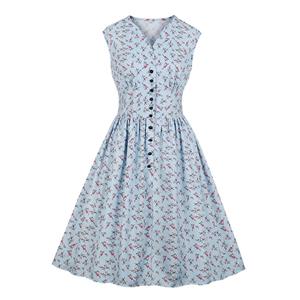 Cute Swing Dress, Retro Dresses for Women 1960, Vintage Dresses 1950