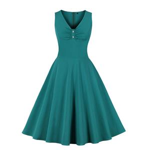 Lovely Summer Swing Dress, Retro Dresses for Women 1960, Vintage Dresses 1950