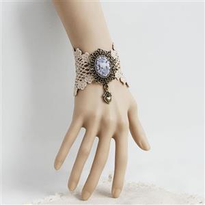 Vintage Style Bracelet, Cheap Wristband, Victorian Bracelet, Gothic Bracelet for Women, Vintage Lace Wristband, #J17804