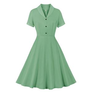 Retro Dresses for Women 1960, Vintage Cocktail Party Dress, Fashion Casual Office Lady Dress, Retro Party Dresses for Women 1960, Vintage Dresses 1950