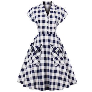 Retro Dresses for Women 1960, Vintage Dresses 1950