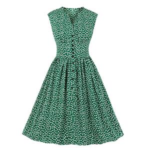 Cute Swing Dress, Retro Dresses for Women 1960, Vintage Dresses 1950