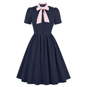 Vintage Tea Party Dress, Vintage Cocktail Party Dress, Fashion Casual Office Lady Dress, Sexy Party Dress, Retro Party Dresses for Women 1960, Vintage Dresses 1950