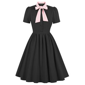 Vintage Tea Party Dress, Vintage Cocktail Party Dress, Fashion Casual Office Lady Dress, Sexy Party Dress, Retro Party Dresses for Women 1960, Vintage Dresses 1950