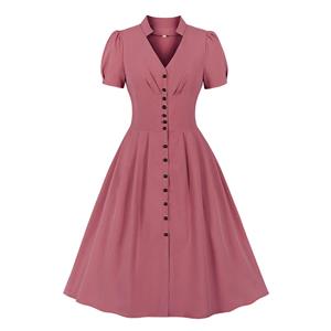 Retro Dresses for Women 1960, Vintage Cocktail Party Dress, Fashion Casual Office Lady Dress, Retro Party Dresses for Women 1960, Vintage Dresses 1950