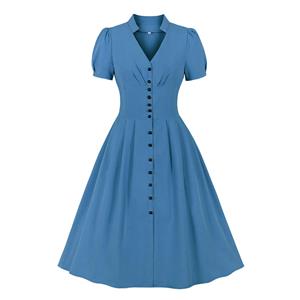 Retro Dresses for Women 1960, Vintage Cocktail Party Dress, Fashion Casual Office Lady Dress, Retro Party Dresses for Women 1960, Vintage Dresses 1950