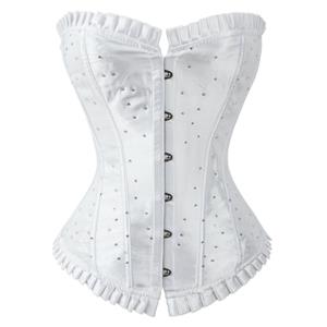 Sexy White Corset, Women