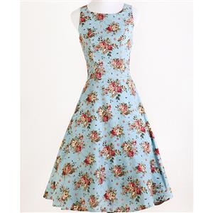 Retro Dresses for Women 1960, Vintage Dresses 1950