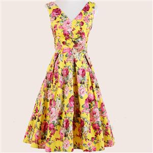 Retro Dresses for Women 1960, Vintage Dresses 1950