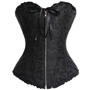 Strapless corset, front zipper Corset, Sexy Corsets, #N2263