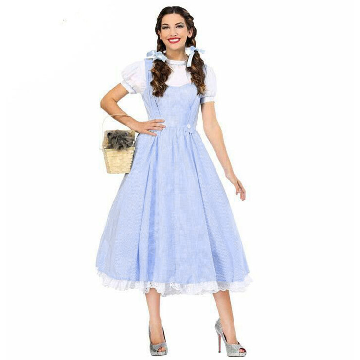 Women S Deluxe 2 Piece Kansas Girl Country Girl Cosplay Halloween Costume N16010