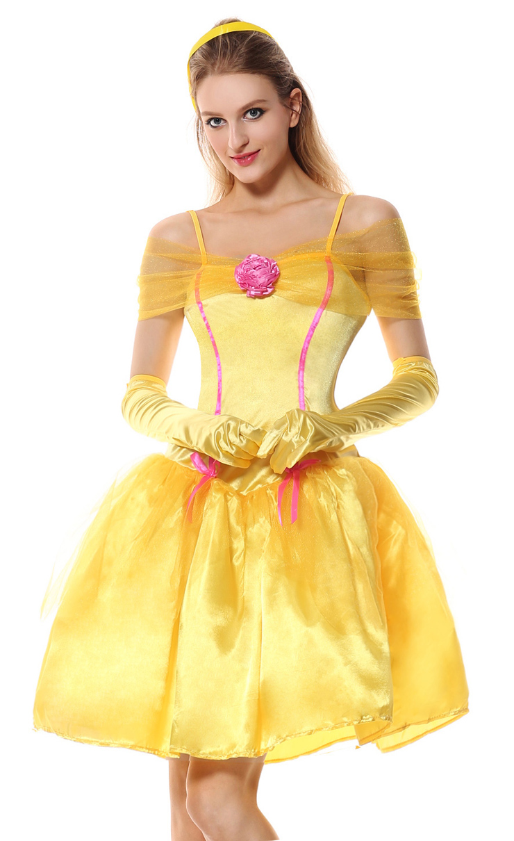 Adult Belle Costume - Disney Princess