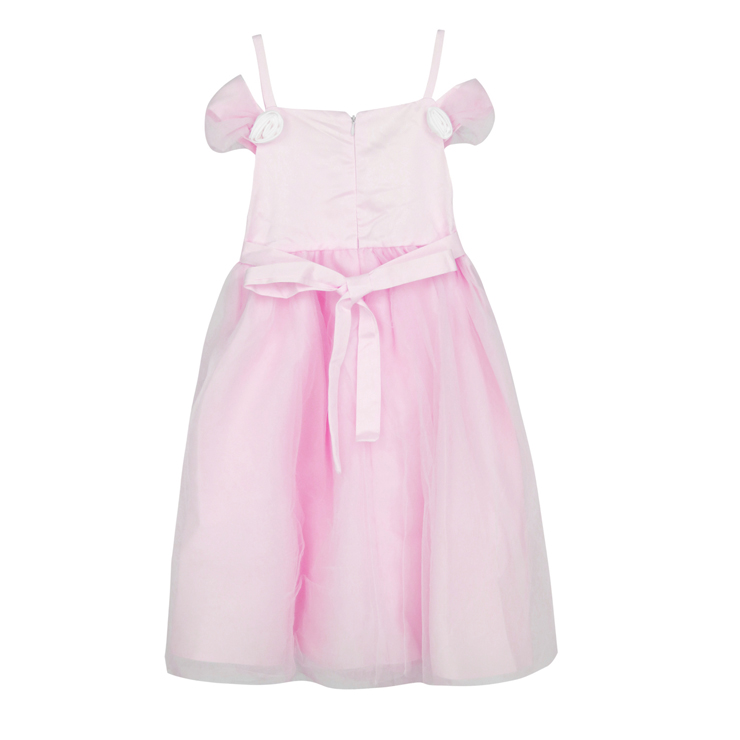 Beautiful Flower Silk Ribbon Princess Dress N9483