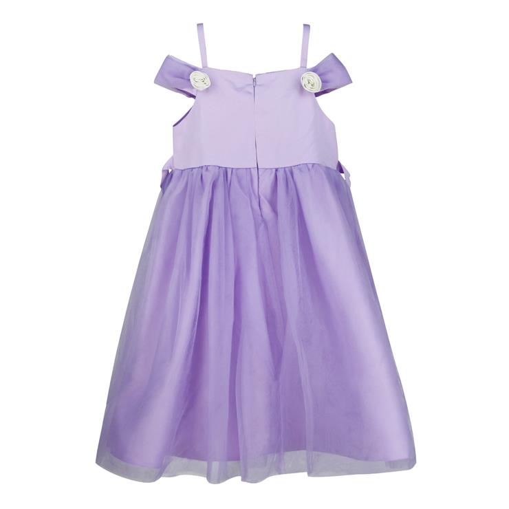 Beautiful Flower Silk Ribbon Princess Dress N9485