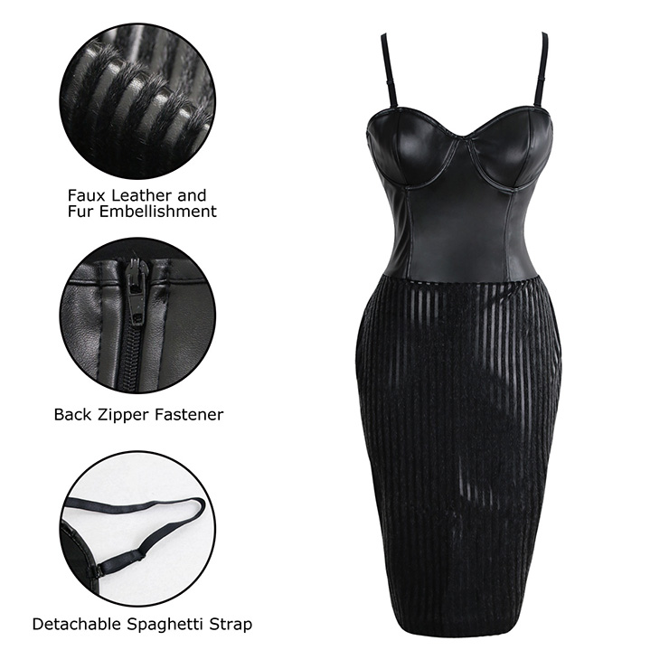 Black Mini Dress for Women, Sexy Bodycon Dress for Cheap, Cocktail Party Dresses, Short Club Wear Dress, Casual Dress, #N11376