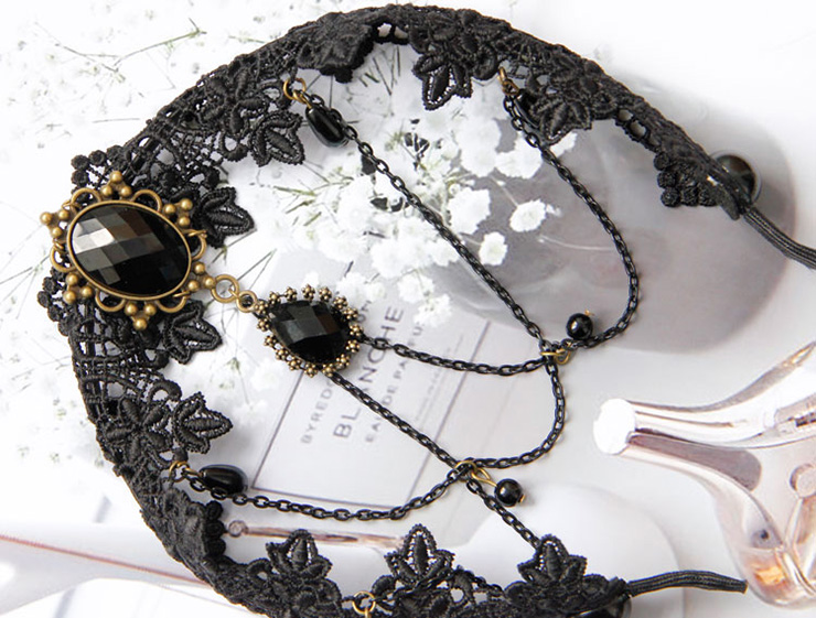 Hairbands for Girls, Ladies Hair Band, White Lace Hari Clasp, Hair Band,  Hair Hoops for Party, #J12857