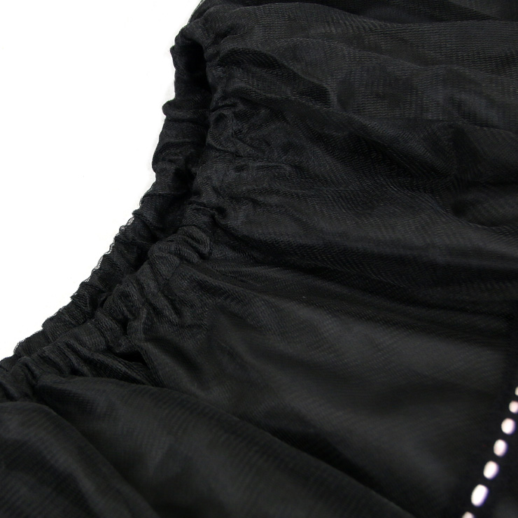 black skirt, mini Skirt, Corset Skirt, #HG3365