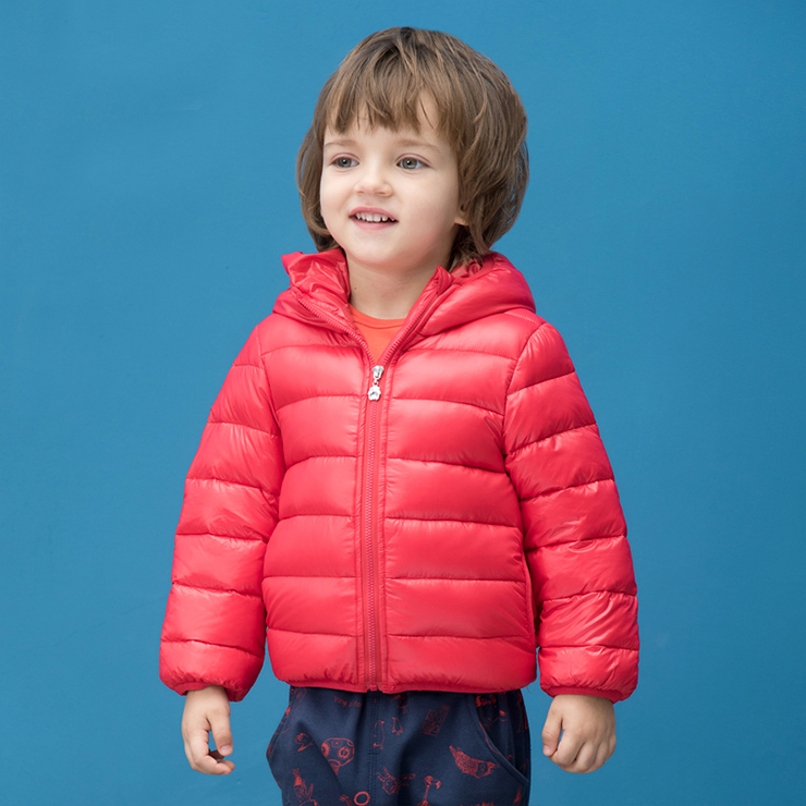Boys Hooded Puffer Jacket N12329