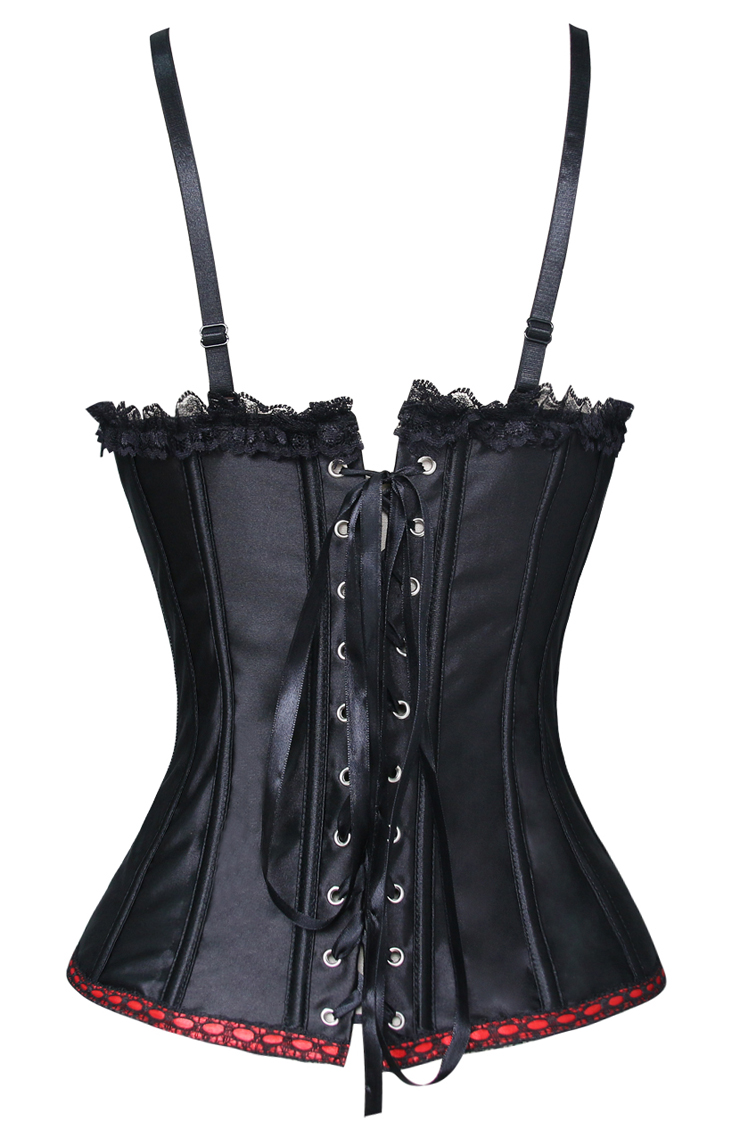 Strapless corset, Underwire corset, Corset, Christmas Corset, #N3359