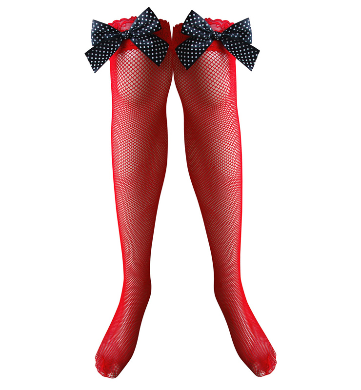 thigh highs Stockings, Candy Cane Fishnets, Stockings wholesale, #HG2194