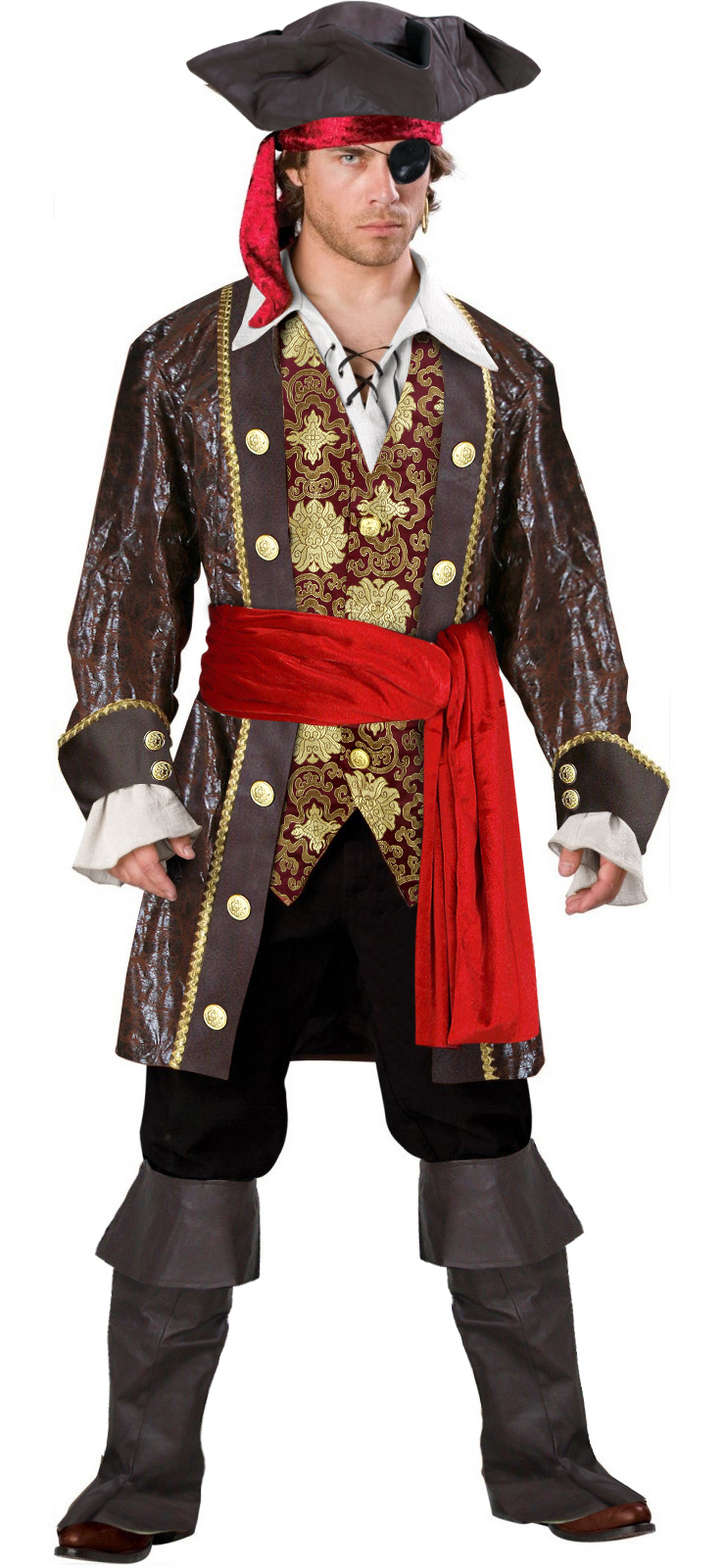 Captain Skullduggery Pirate Costume P7835