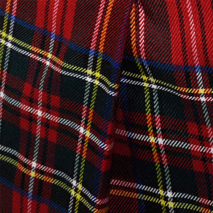 Formal Scottish Skirt, Classic Plaid Pleated Skirt, Mid Waist Cotton Kilt ,Men