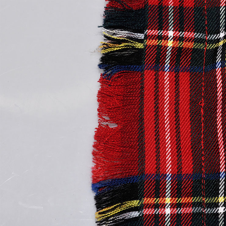 Formal Scottish Skirt, Classic Plaid Pleated Skirt, Mid Waist Cotton Kilt ,Men