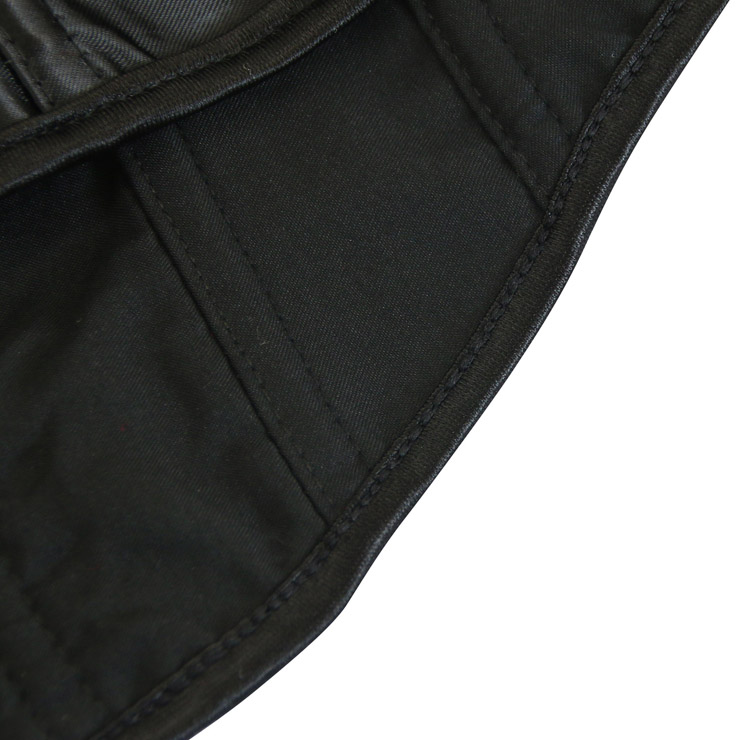 Vintage Corset, Sexy Black and Blue Overbust Corset, Cheap One-shoulder Corset, Lace Trim Boned Corset, #N10787