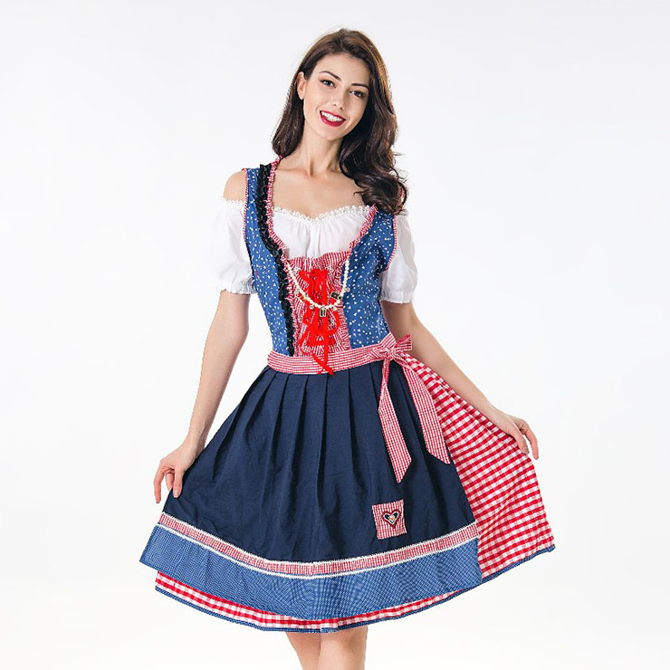 Classical Germany Beer Girl Adult Oktoberfest Costume N17990