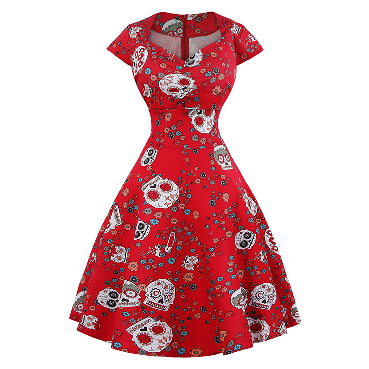 Retro Dresses for Women 1960, Vintage Dresses 1950
