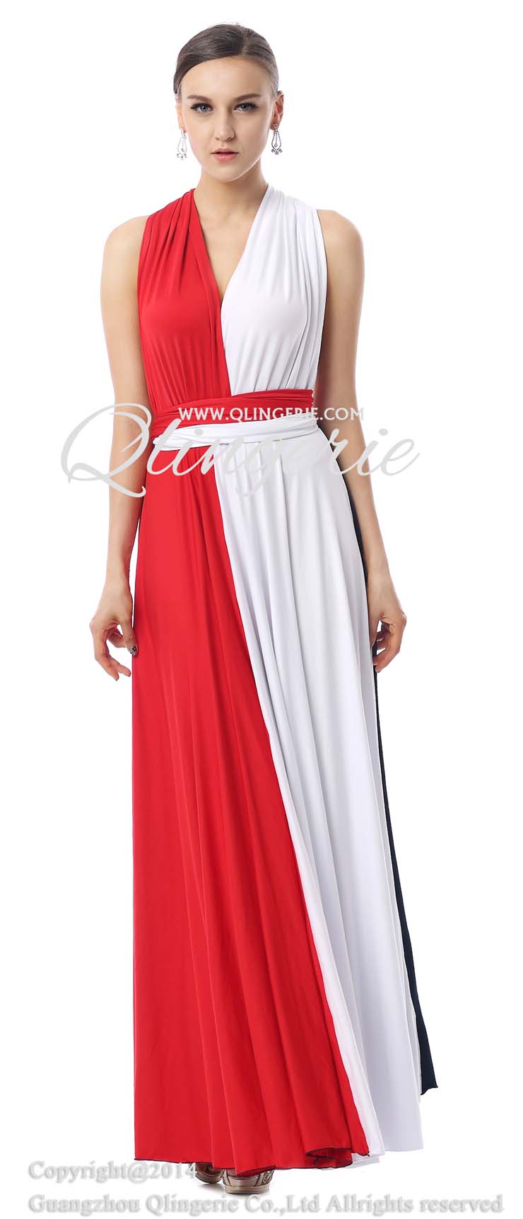 Multicolor Dresses, Cheap Evening Dresses, Hot Sale Prom Dresses, Discount Dresses, Unique Evening Dresses 2018, #F30004