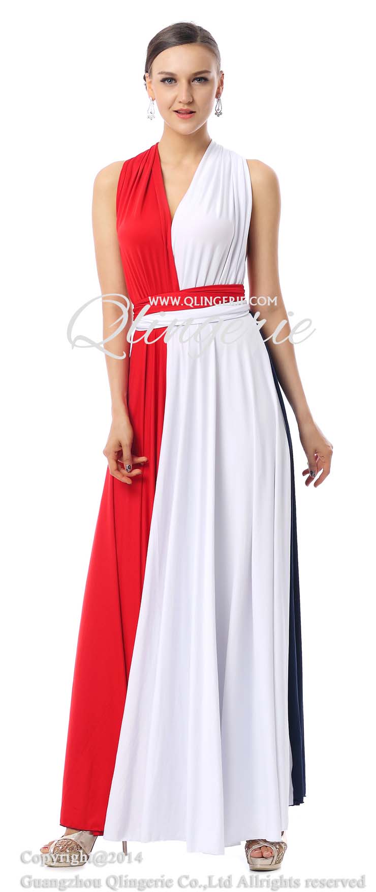 Multicolor Dresses, Cheap Evening Dresses, Hot Sale Prom Dresses, Discount Dresses, Unique Evening Dresses 2018, #F30004