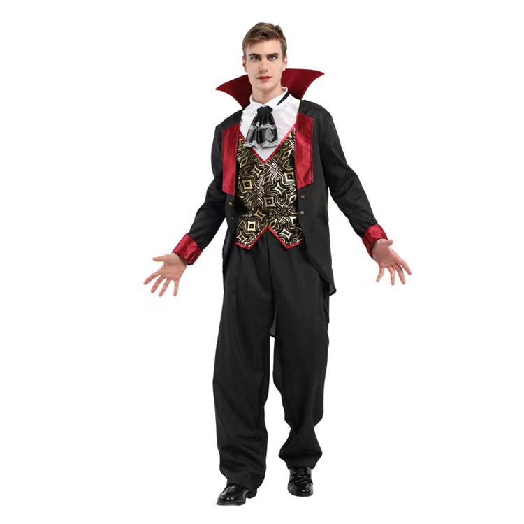 Deluxe Vampire Play Costume, Men Adult Halloween Costume, Deluxe Vampire Cosplay Set, Naughty Deluxe Vampire Halloween Costume, Sexy Deluxe Vampire Costume, Men Deluxe Vampire Cosplay Costume, Deluxe Vampire Masquerade Costume,#N22954