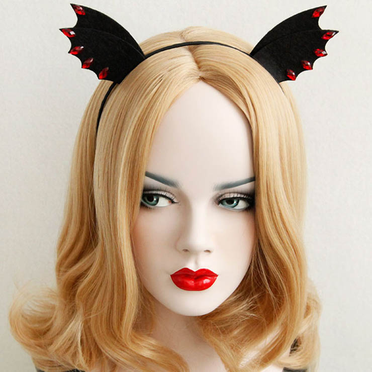 Hot Selling Women's Devil Wing Jewelry Hair Clasp J12803