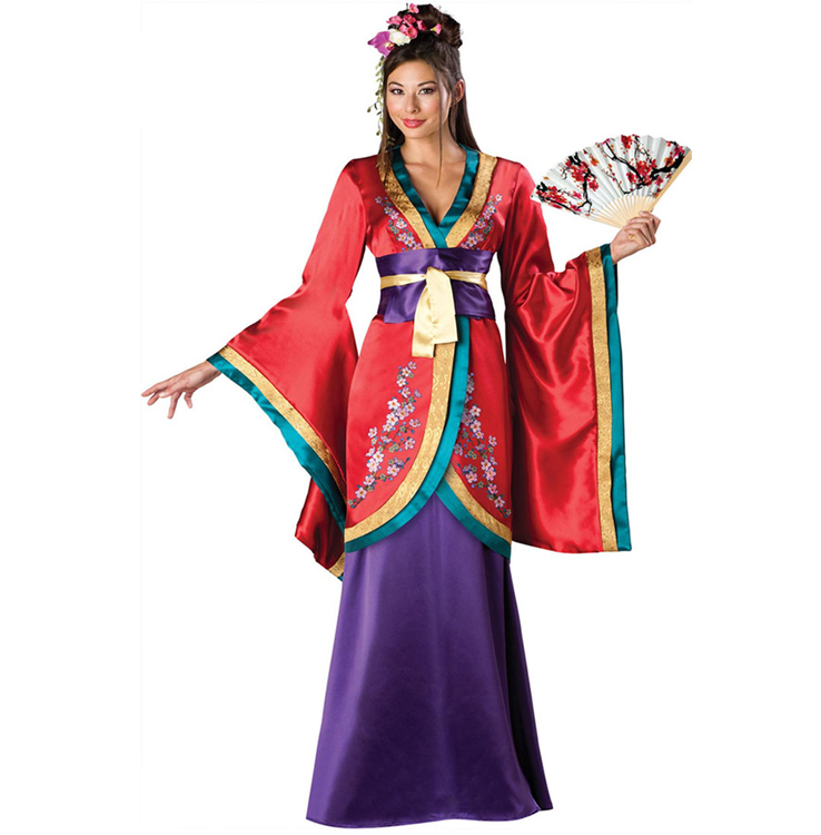 Far East Empress Elite Ladies Costume, Kimono Kutie Oriental Costume, eastern royal empress costume, #N5619