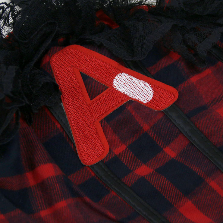 Easy A Schoolgirl Costume Kit, School Girl Costume Kit, Plaid Schoolgirl Kit, #N8133