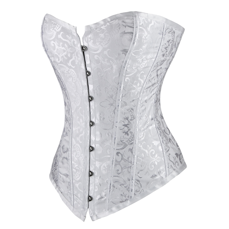 Embroidered satin Adult corset, Bridal Corsets, Satin Corsets, #N6178