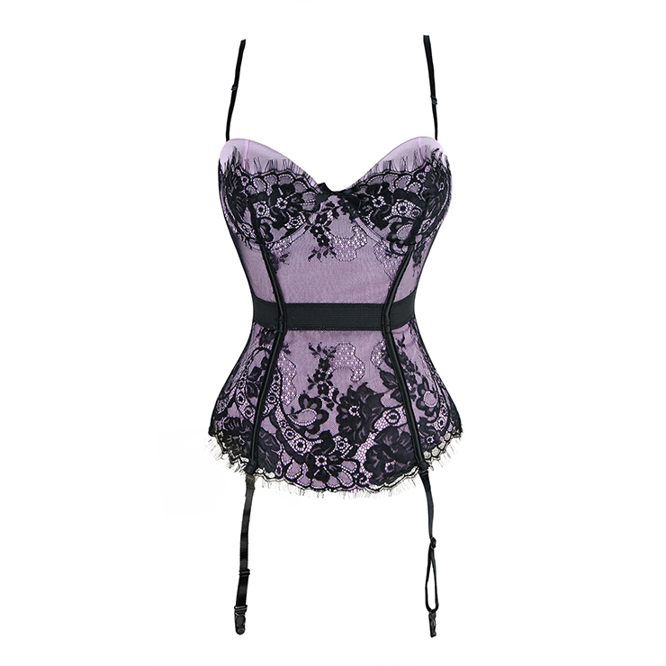 Fashion Body Shaper, Waist Cincher Corset Fashion, Sexy Corset Bustier Top, Lace Corsets and Bustiers, #N11315