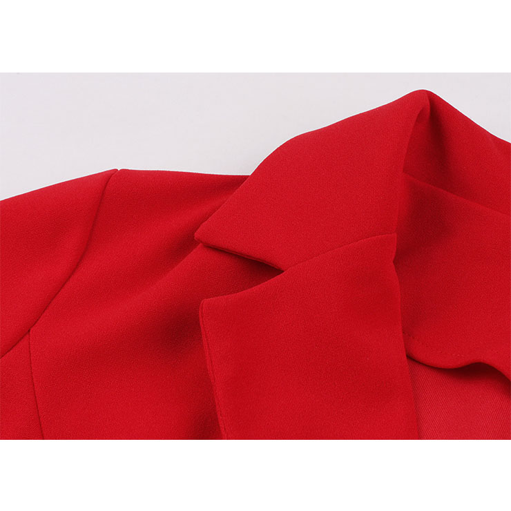 Sexy A-line Dress, Button Dress, Vintage Dresses for Women, High Waist Dresses for Women, Lapel Dress for Women, Daily Solid Color Dress,High Waist Midi Swing Dress, #N20967
