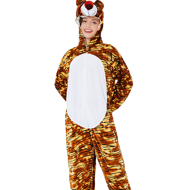 Animal Bear One-piece Pajamas, Exclusive Monster Costume, Exclusive Halloween Monster Costume, Animal Halloween Costume, Funny Furry Animal Monster Costume, Monster Halloween Costume, Circus Girl Clown Cosplay, #N22305