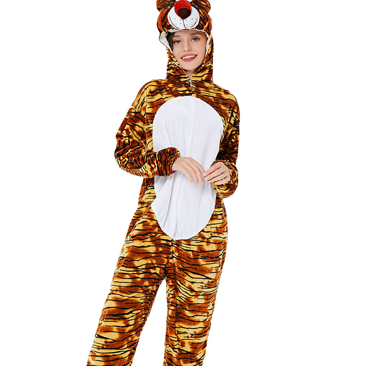 Animal Bear One-piece Pajamas, Exclusive Monster Costume, Exclusive Halloween Monster Costume, Animal Halloween Costume, Funny Furry Animal Monster Costume, Monster Halloween Costume, Circus Girl Clown Cosplay, #N22305